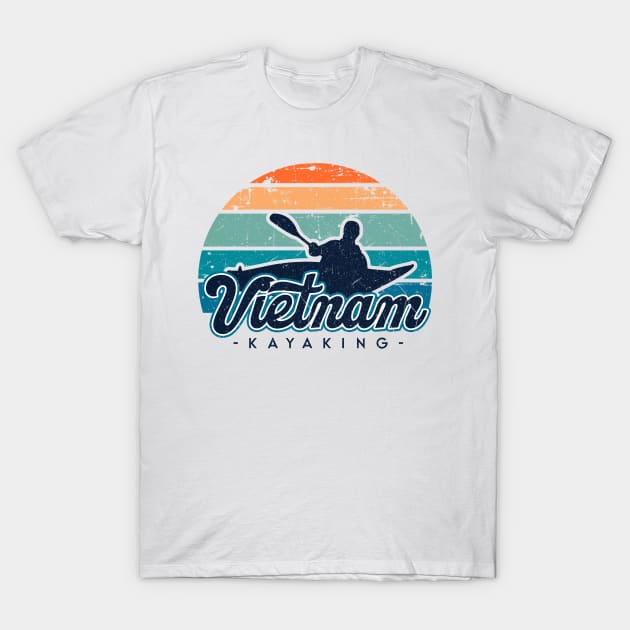 Vietnam kayaking. Perfect present for mom mother dad father friend him or her T-Shirt by SerenityByAlex